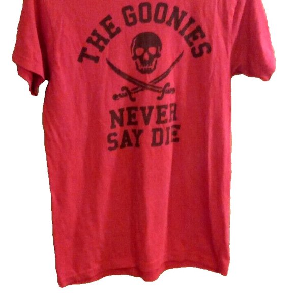 RIpple junction The Goonies T Shirt never say Die Size small woman unisex - Picture 2 of 3